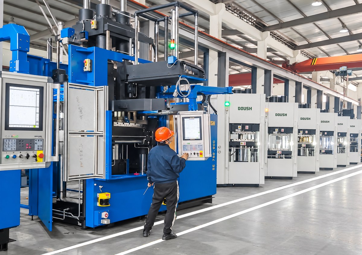 DOUSH silicone rubber injection molding — Live Picture